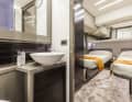 The wet room resembles the comfort of the bathroom in your own home.