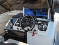 The walkaround concept of the D36 Open creates space for a centre console, for example.