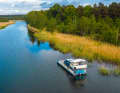 The waterway all to yourself: in the off-season, there is significantly less traffic on the Upper Havel and its tributaries