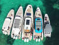 Five boats from Axopar and Nimbus were available for training