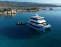 New design: The brand has based its Explorer concept on a twin-hull design.