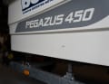 We set the points around four centimetres higher to protect sufficient hull area from vegetation