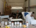 Boxenstopp beim Refit-Spezialisten M.u.H. von der Linden GmbH in Wesel: Hier stehen Lackierarbeiten auf dem Plan