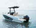 The T-top with the holder for the fishing rods