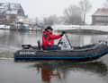 The Zodiac runs economically at around 7 km/h