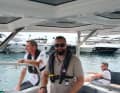 Den Teilnehmern stand pro Boot ein qualifizierter Skipper zur Seite.
