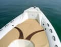 The seats can be converted into a reclining surface