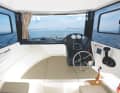 Die neue Quciksilver Captur 555 Pilothouse im test auf der Ostsee.