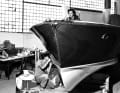 Pictures of the Riva Tritone taken during the restoration.