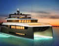 Let's see what comes of it. Jack Wijnant had the idea, Albert Nazarov, a recognised specialist for high-speed catamarans, drew the design. The question remains as to who will build the aluminium catamaran in series. Potential owners can bring along their own personal interior designer, who can "let off steam" on three decks. Owner's suite above or below, one or two galleys, three or four cabins, hybrid drive or two 1920 hp diesels? The Amasea people are flexible.

	Info: Enter "Amasea Yachts" in the browser search field.