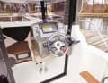 Pegazus 560 Top Fisher: der verschiebbare Steuerstand ist ein Highlight