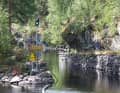 Dalsland Canal: Lock canal in Lennartsfors.