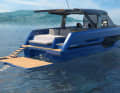 One new feature is the electrically operated swimming ladder.