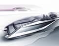 Erstes Rendering: So soll das Porsche-E-Boot aussehen.