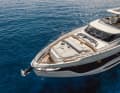 The Azimut Grande 26M offers plenty of space for sunbathing