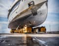 The robust aluminium construction was supplied by Arrabito Naval Architects.