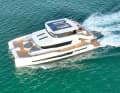 W 72: GranOcean is also exhibiting the yacht, which is just under 22 metres long, in Cannes.