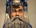 Looking ahead to the horizon: Figurehead at the Maritime Museum in Mariehamn