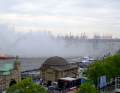 As every year, the arrival parade is the spectacular start to the world's largest harbour festival