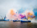 The tugboat ballet at the harbour birthday is unique in the world and delights hundreds of thousands of visitors to the jetties every year