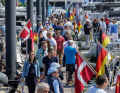 Rund 15000 Besucher kamen 2023 zu der größten In-Water Boat Show Deutschlands an der Lübecker Bucht