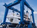 Stapellauf Custom Line Navetta 35 in Ancona.
