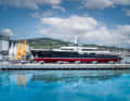 Design: Vripack drew a classically elongated bow, a slim profile and lines inspired by sailing yachts.