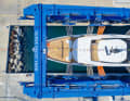 Stapellauf Custom Line Navetta 35 in Ancona.