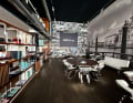 Riva showroom with books and high-quality merchandising products