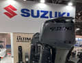Suzuki outboards with the new "Stealth Line".