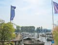 ... and our own marina on the Seerhein in Constance ...