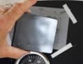 Gut dimensioniert: Das 10 Millimeter flache Display ist ein Drittel kleiner als ein Smartphone, aber lässt sich gut bedienen