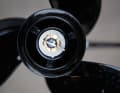 A quick look at the propeller shaft will tell you whether the propeller is properly secured.