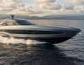The hull form was developed by the designers at ISA Yachts.