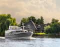 Pure pleasure: at slow speeds through the inland