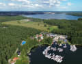 Die Marina Eldenburg in Waren an der Müritz ist die Hauptbasis von Yachtcharter Schulz
