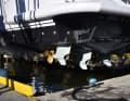 Four Volvo Penta engines are fitted to IPS units, delivering a cruising speed of 21 knots and a top speed of 26 knots.