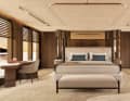 Owner’s suite: Elie Saab, who made his name as a fashion designer, is responsible for the interior design. The Lebanese designer shares creative direction with Carlo Colombo.