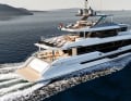 A first look at the 34 metre Majesty 112 Terrace with flybridge. A design by Phathom Studio.