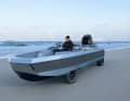 An Land ist das Watercar bis zu 40 km/h schnell.