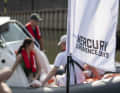 Mercury finden Besucherinnen und Besucher am Anleger der Bootsschule ONWATER.