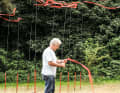 Eye-catcher: Over the years, Martin Francis has worked on many extraordinary
installations and ...
