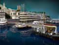 Der Yacht Club de Monaco im Kleinformat.