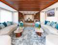 John Vickers designed the interior with the owners, who requested many coffee stations