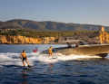 The sporty sister of the Wajer 44 is designed for water sports enthusiasts