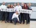 Norman Nammert (vorn) mit seinem Team