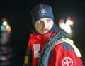 Chief engineer Andreas Lerøy supervises the towing manoeuvre