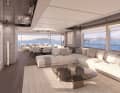 Airy: Light colours, clean lines and extra-large windows are standard features.