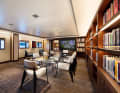 Conference room: When the yacht was planned, the owner was still actively involved in business life