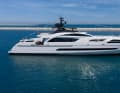 Exterior: A look at the dynamic lines of the 140, with the owner opting for white instead of grey.